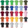 t shirt color chart - Junior H Shop