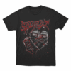 Junior H Barbed Wire Heart Unisex T Shirt Black