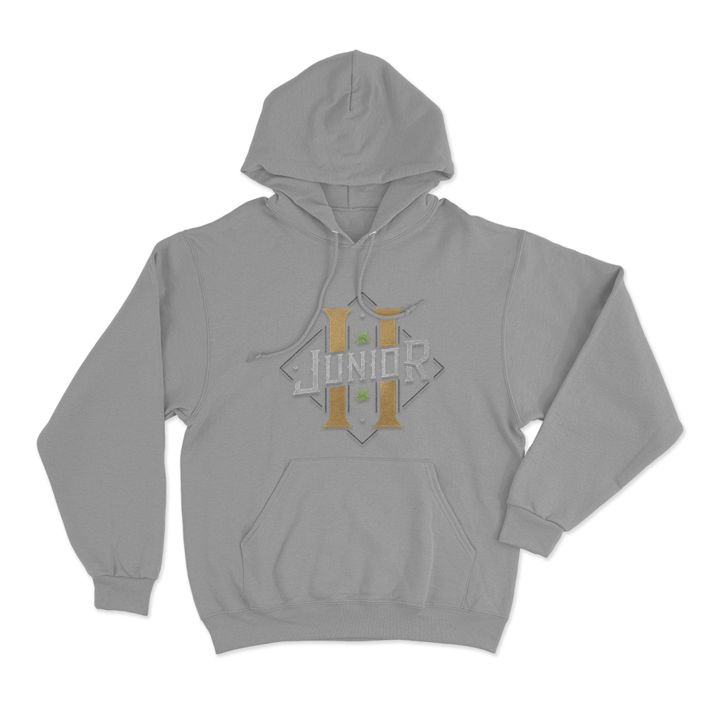 Junior H Logo Unisex Hoodie Grey Junior H Logo Unisex Hoodie Grey