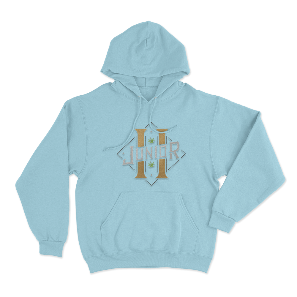 Junior H Logo Unisex Hoodie Sky Blue Junior H Logo Unisex Hoodie Sky Blue