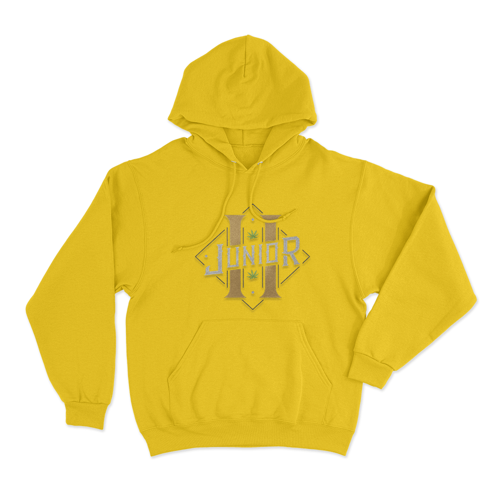 Junior H Logo Unisex Hoodie Yellow Junior H Logo Unisex Hoodie Yellow
