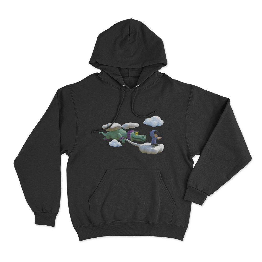 Junior H Musica _3 Cover Unisex Hoodie Black Junior H Musica 3 Cover Unisex Hoodie Black