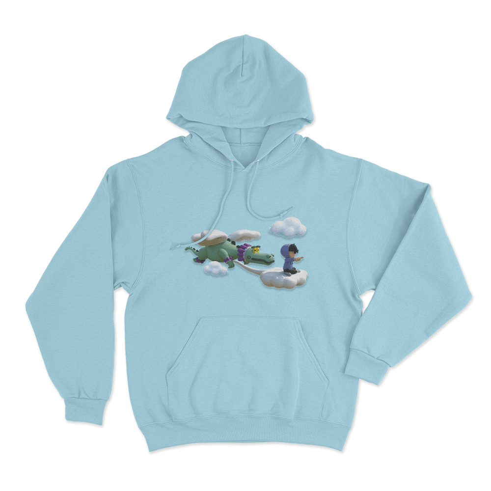 Junior H Musica _3 Cover Unisex Hoodie Sky Blue Junior H Musica 3 Cover Unisex Hoodie Sky Blue