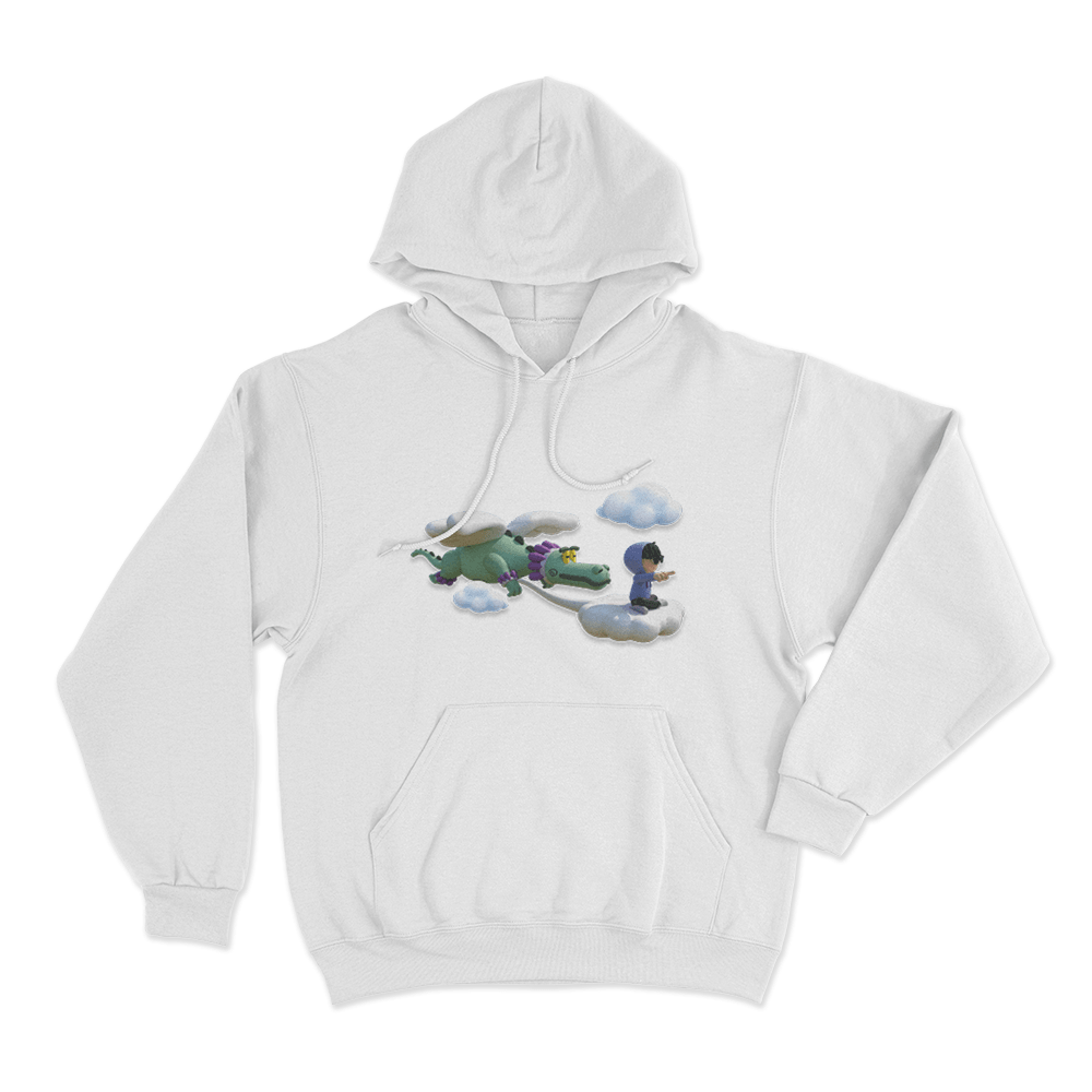 Junior H Musica _3 Cover Unisex Hoodie White Junior H Musica 3 Cover Unisex Hoodie White