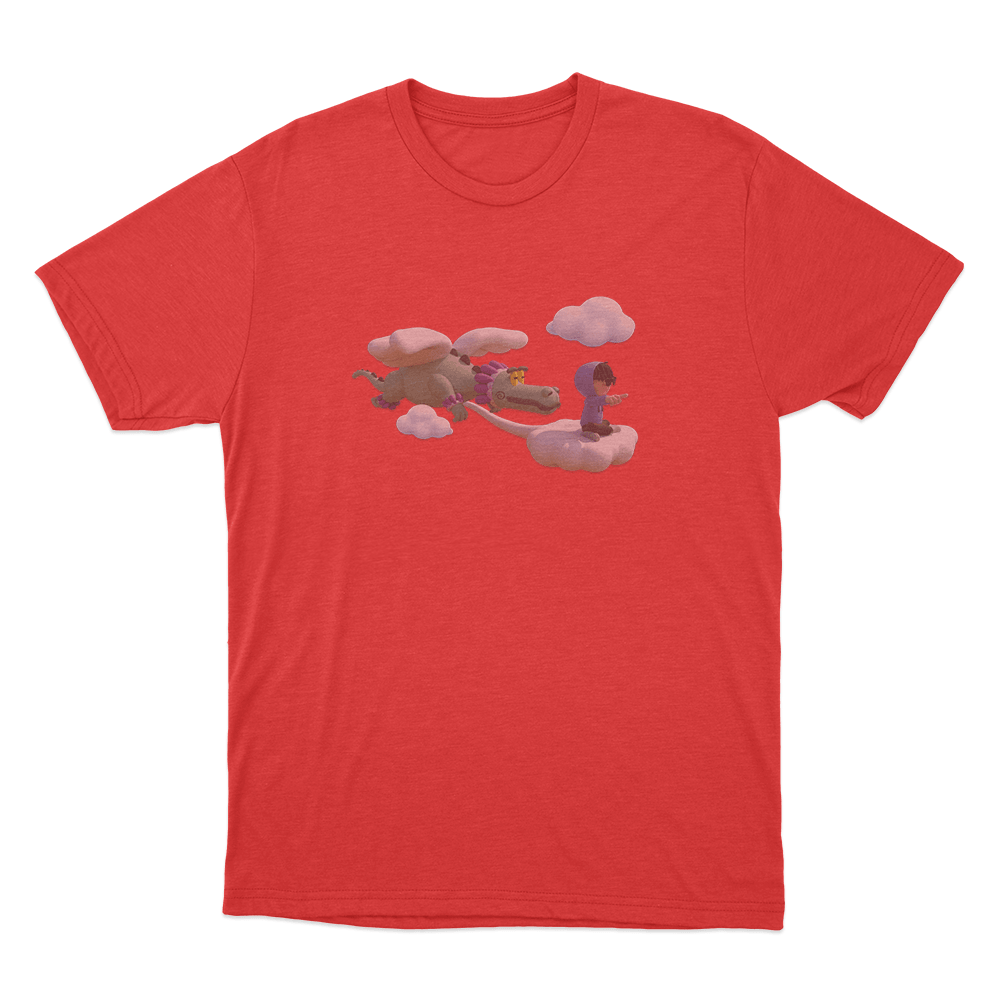 Junior H Musica _3 Cover Unisex T Shirt Red Junior H Musica 3 Cover Unisex T Shirt Red