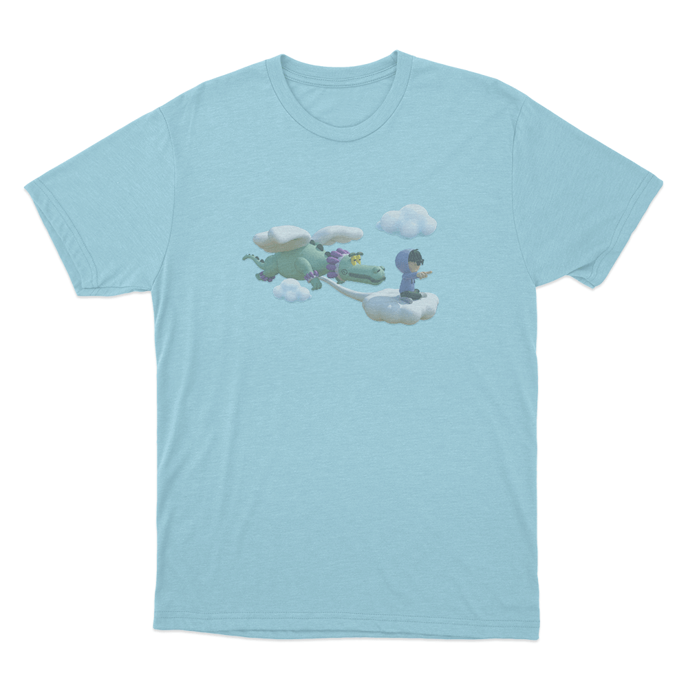Junior H Musica _3 Cover Unisex T Shirt Sky Blue Junior H Musica 3 Cover Unisex T Shirt Sky Blue