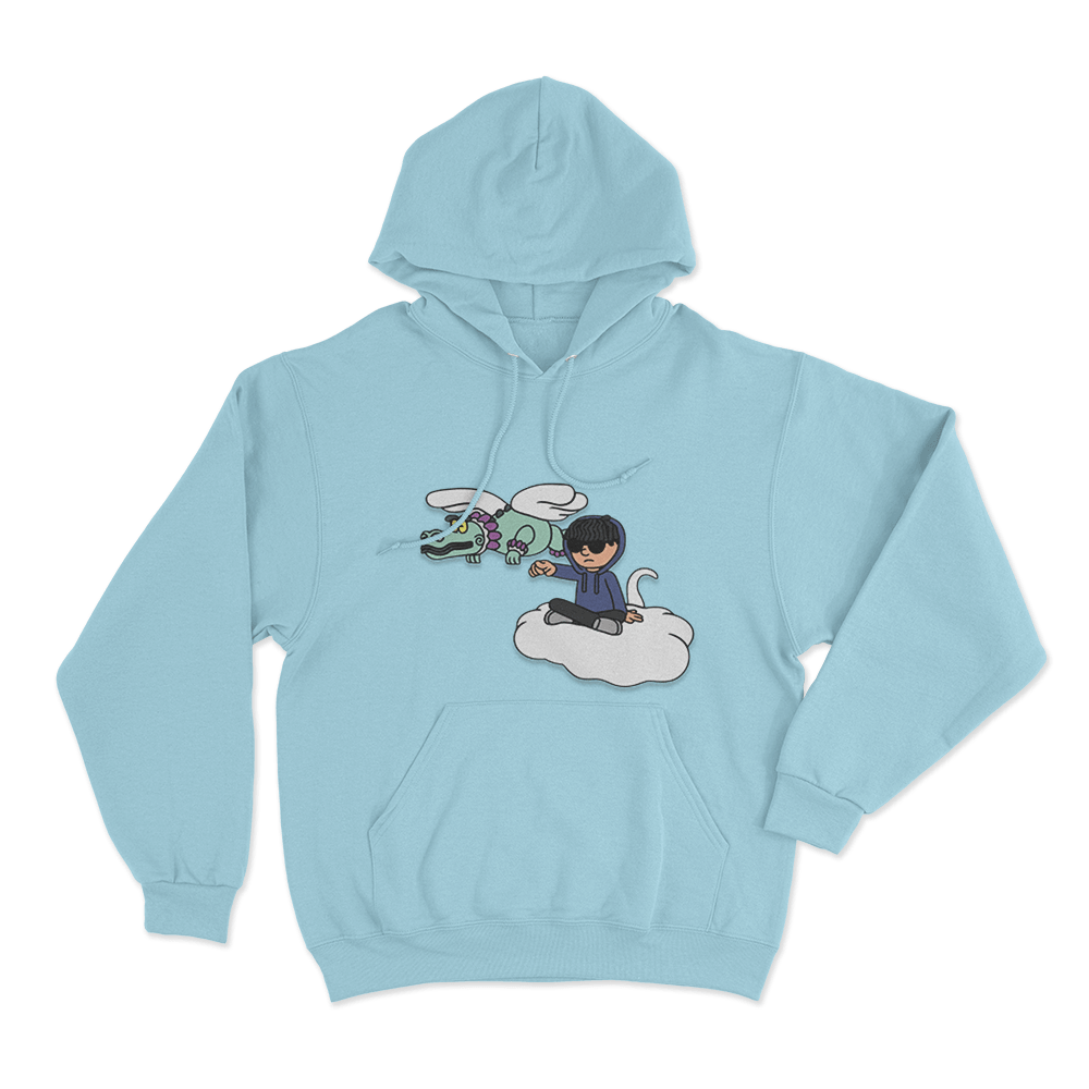 Junior H Musica _3 Unisex Hoodie Sky Blue Junior H Musica 3 Unisex Hoodie Sky Blue