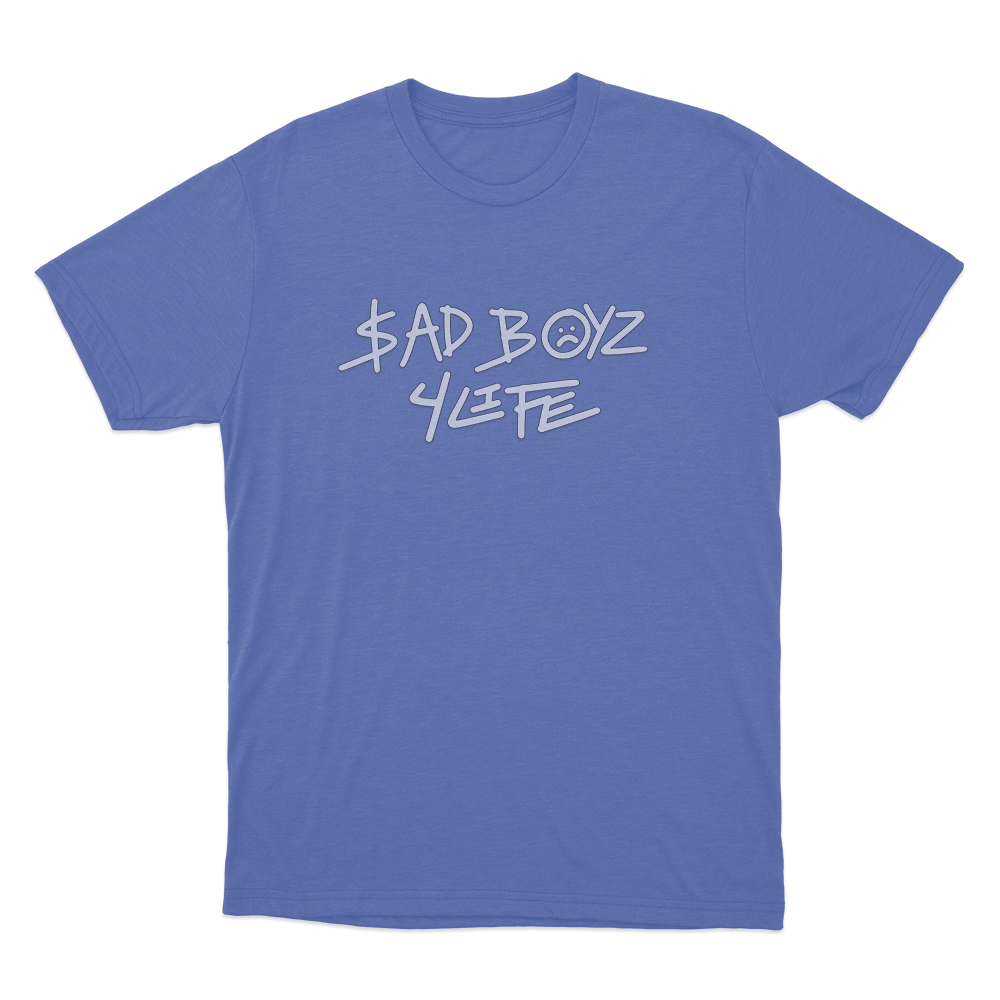 Junior H Sad Boyz 4 Life Unisex T Shirt Blue Junior H Sad Boyz 4 Life Unisex T Shirt Blue