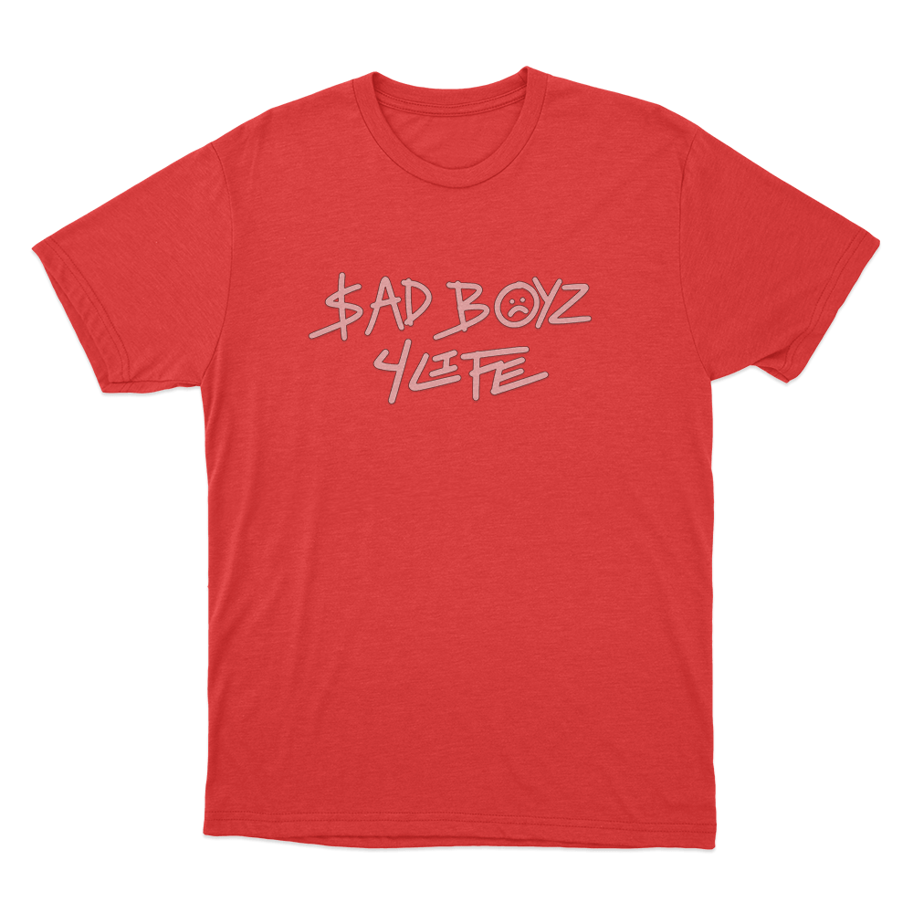 Junior H Sad Boyz 4 Life Unisex T Shirt Red Junior H Sad Boyz 4 Life Unisex T Shirt Red