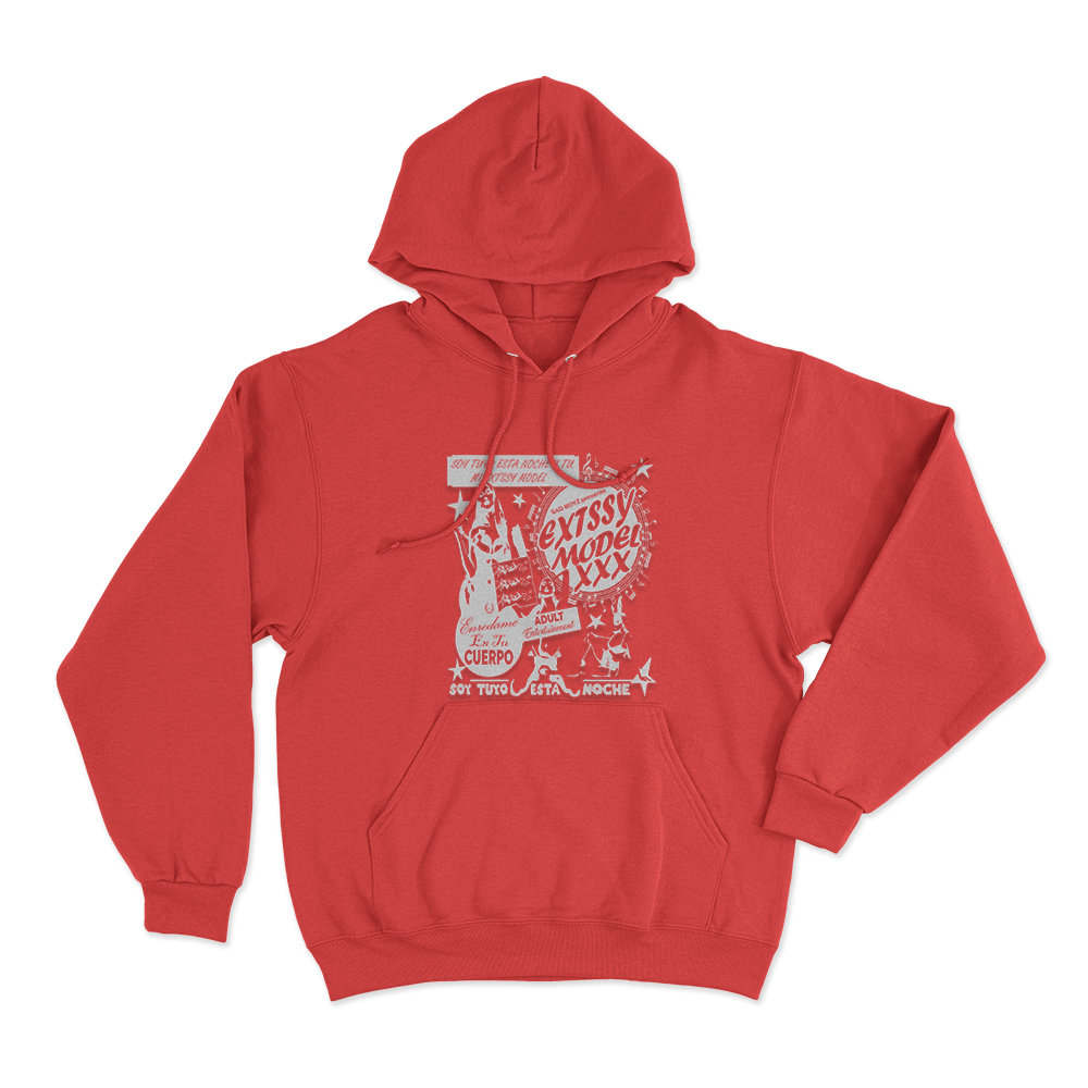 Junior H Sad Boyz Tour Unisex Hoodie Red Junior H Sad Boyz Tour Unisex Hoodie Red 1
