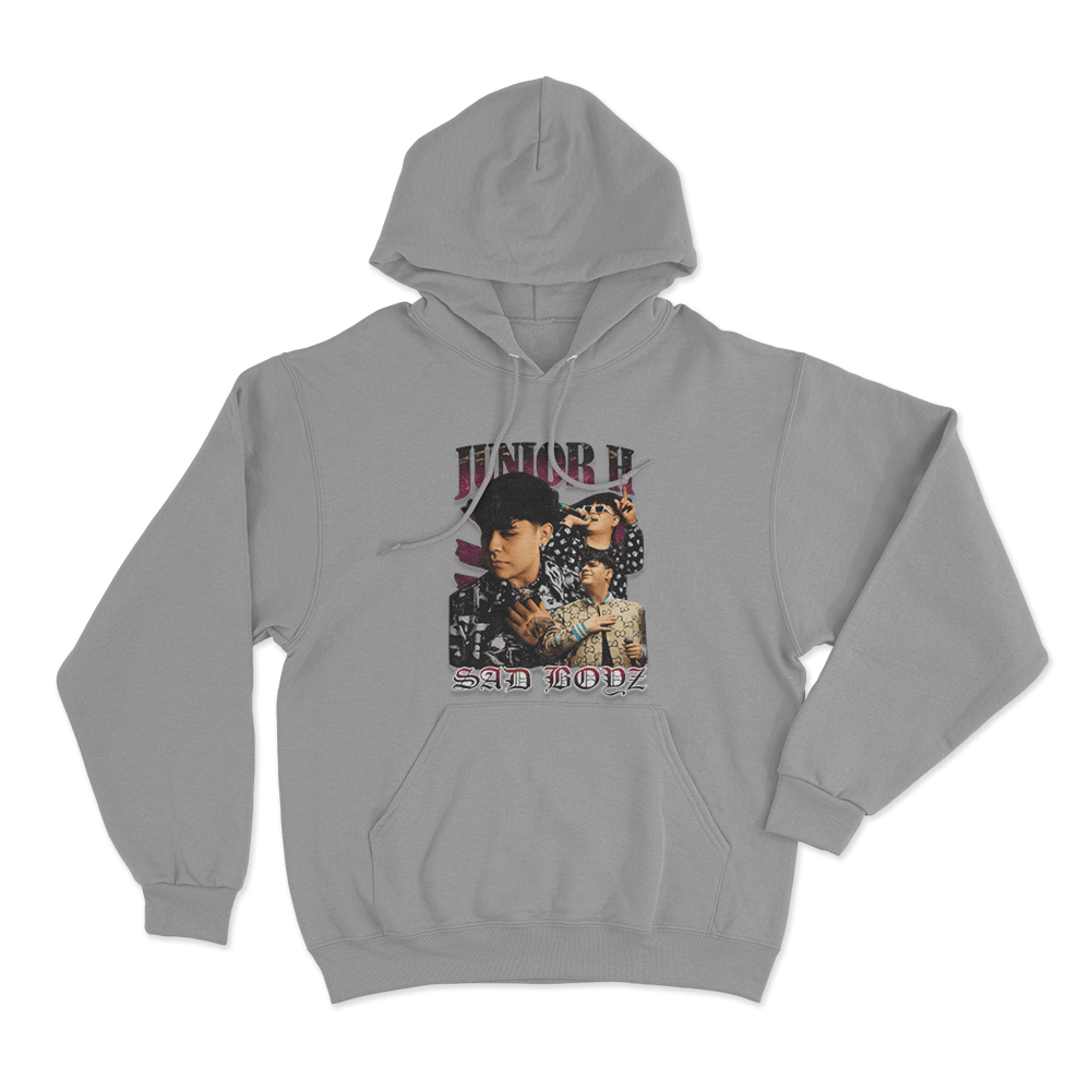 Junior H Sad Boyz Unisex Hoodie Grey Junior H Sad Boyz Unisex Hoodie Grey 1
