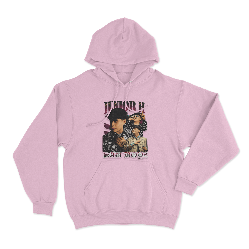 Junior H Sad Boyz Unisex Hoodie Pink Junior H Sad Boyz Unisex Hoodie Pink 1