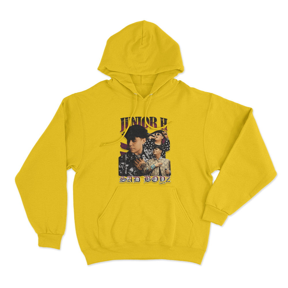 Junior H Sad Boyz Unisex Hoodie Yellow Junior H Sad Boyz Unisex Hoodie Yellow 1